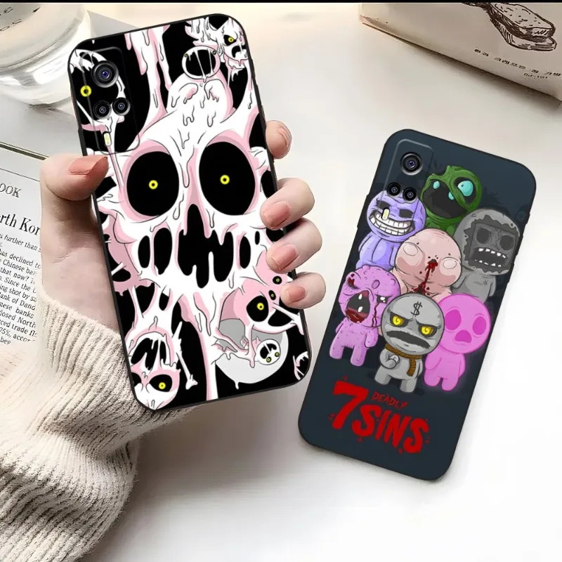 The Binding Of Isaac Phone Case For VIVO Y31 IQOO U5 U5x 9 V21e Y31s V23 Y73 Y33s Y21 Y76 Y15s T1 X60 X70 X80 Pro Plus Cover