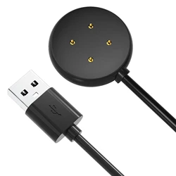 For Google Pixel Watch 2/3 USB Charger Smart Watch Charger Cable Replacement Charger Black & White 3.3ft