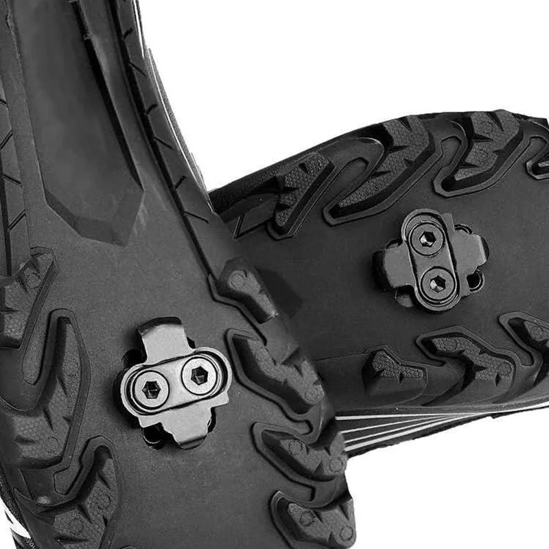 Shimano SH51 SPD Cleats MTB (الدراجة الجبلية) | مجموعة مشابك دواسات متعددة الإصدار لدواسات الدراجة، زوجان من ملحقات أحذية ركوب الدراجات #3
