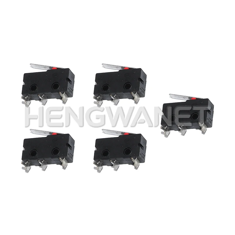 KW12 5A 125V250V Travel Limit Switch KW11-3Z-2 With Handle 16mm Contact Button Micro switch KW12-N 2Pin/3Pin KW12-A NO/NC