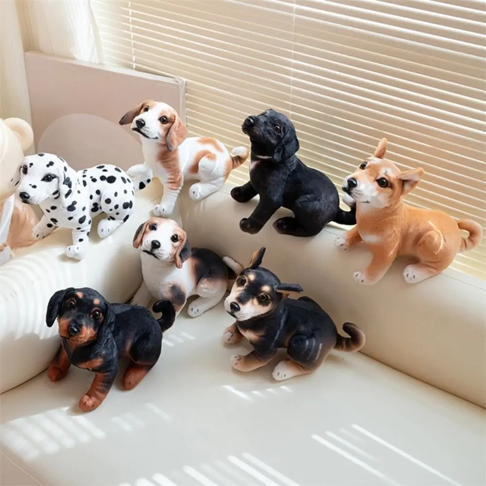 Wypchane zwierzę imitacja psa pluszowa zabawka żółty Shiba Inu Rottweiler zwierząt szczeniak lalki 25cm Kawaii Shiba Inu pluszowe lalki