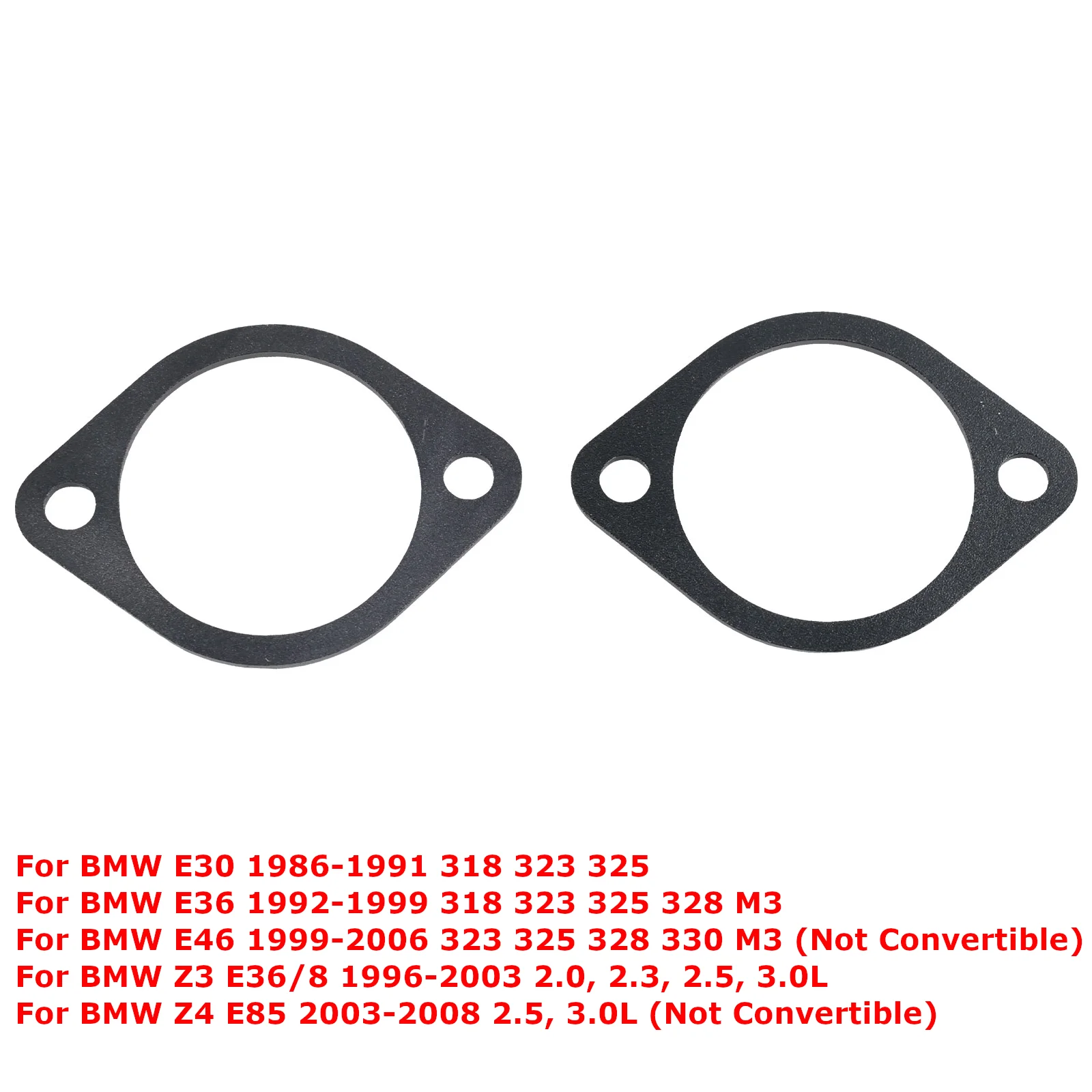 Алюминиевые усиливающие пластины заднего амортизатора, черные для BMW E30 E36 E46 E36/8 E85 Z3 Z4 33526772864 Алюминиевые усиливающие пластины заднего амортизатора, черные для BMW E30 E36 E46 E36/8 E85 Z3 Z4 33526772864