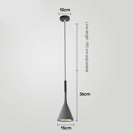 Moderne Led Hanglampen Zwart Wit Keuken Eiland Armaturen Slaapkamertafel Eetkamer Hanglamp Lampenkap Huis Kroonluchters
