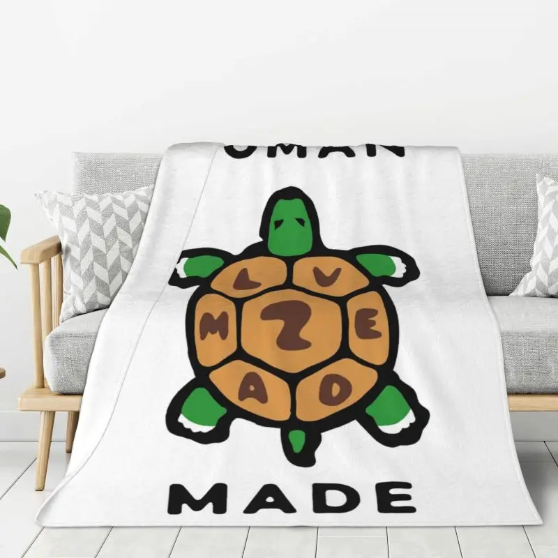 Одеяла Черепаха на заказ, теплое фланелевое одеяло для постельного белья, дивана, покрывало