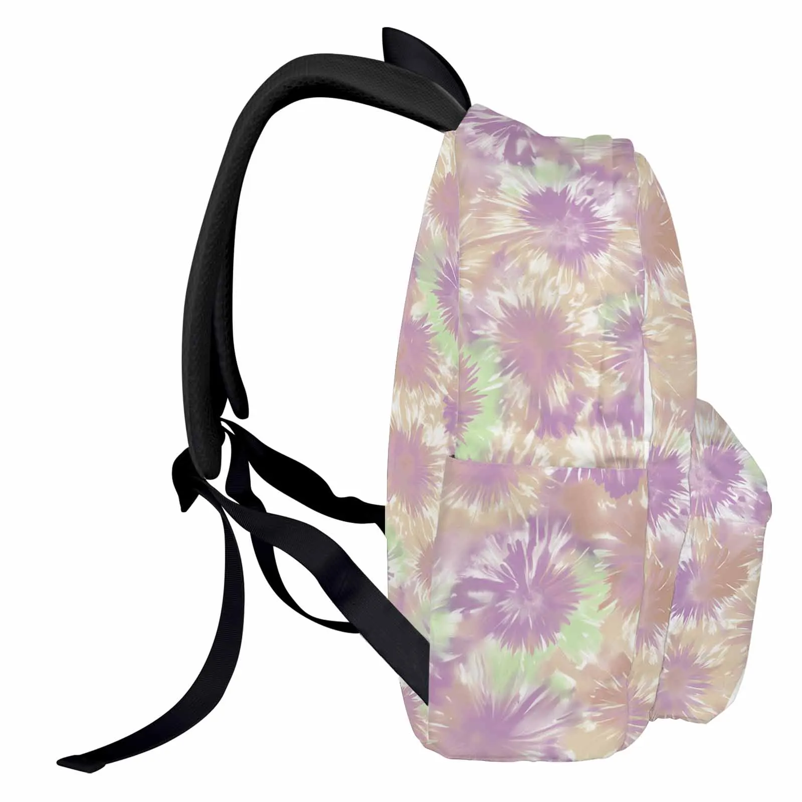 Tie Dye Etnische Stijl Abstracte Aquarel Rugzak Schooltassen Voor Tieners Laptoptas Dames Casual Reisrugzak