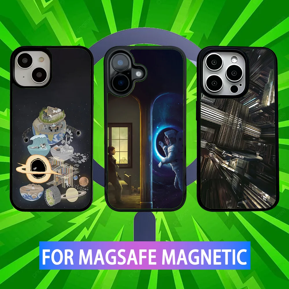 

Film I-InterstellarS Phone Case For iPhone 16,15,14,13,12,11,Pro,Max,Plus,Mini,SE New Magsafe Magnetic Wireless Charging