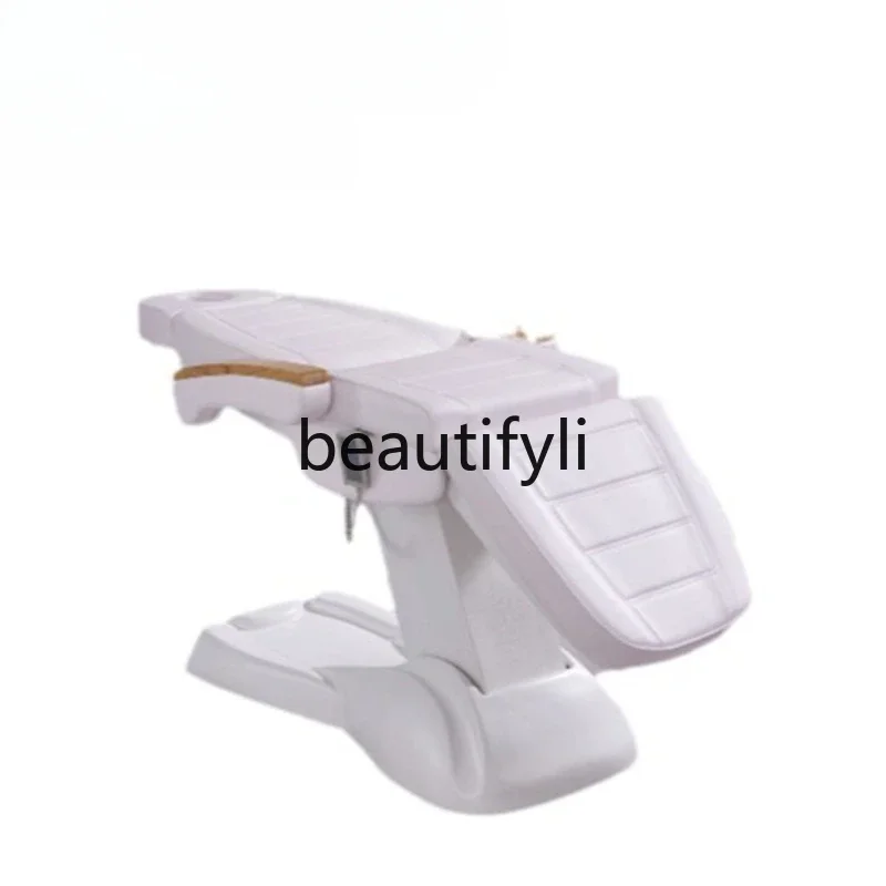 Electric lifting beauty bed Multifunctional eyelash massage tattoo folding bed