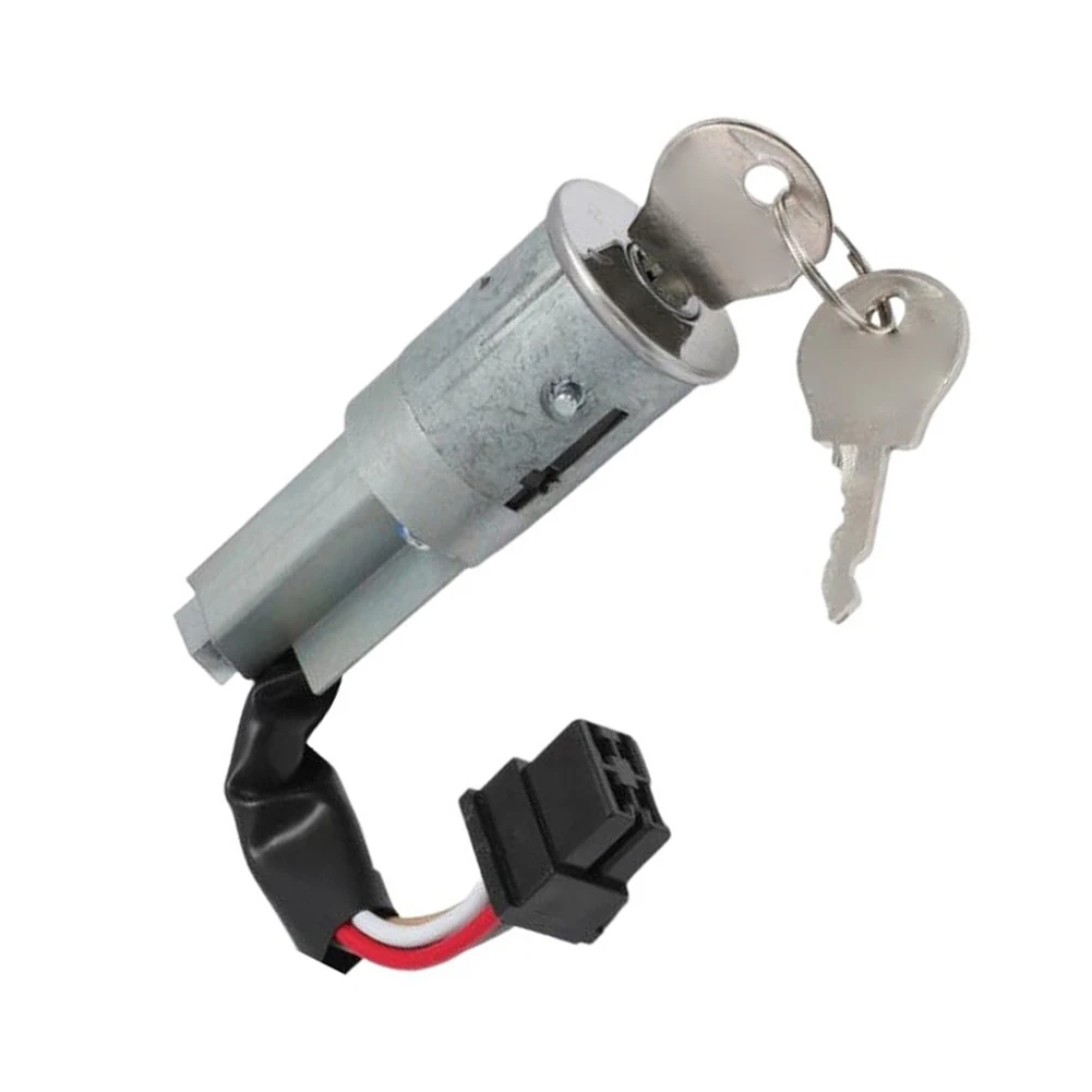 7701348151 Car Ignition Starter Lock Cylinder With 2 Keys For Renault R4 4L Direct Replace Electrical Component Mechanic Tools