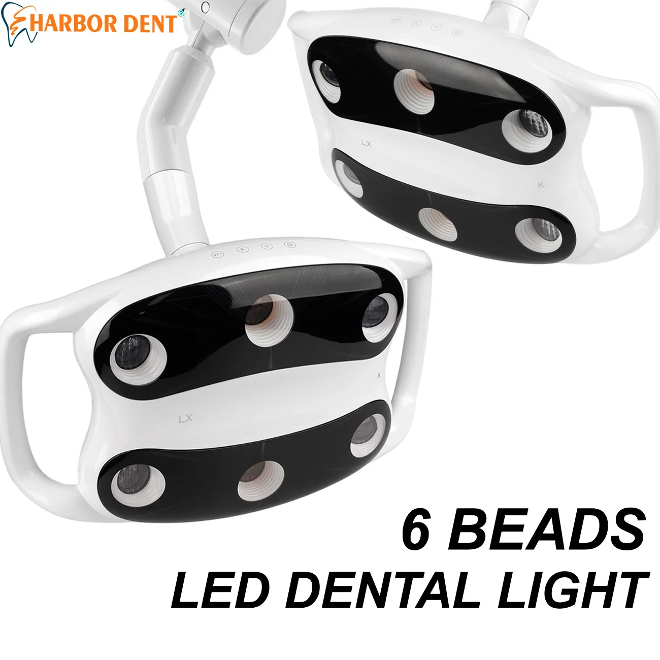 

HARBOR Dental Oral Lamp 6Bulb LED Sensitive Light For Dentist Clinic Chair Unit Dentistry Surgery Equipment