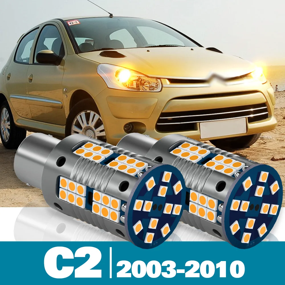 

2pcs LED Turn Signal Light For Citroen C2 Accessories 2003-2010 2004 2005 2006 2007 2008 2009