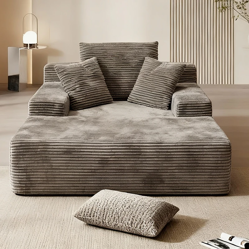 Boneless Modular Compression Sofa Set Modern Combination Apartment Villa Living Room Fabric Furniture