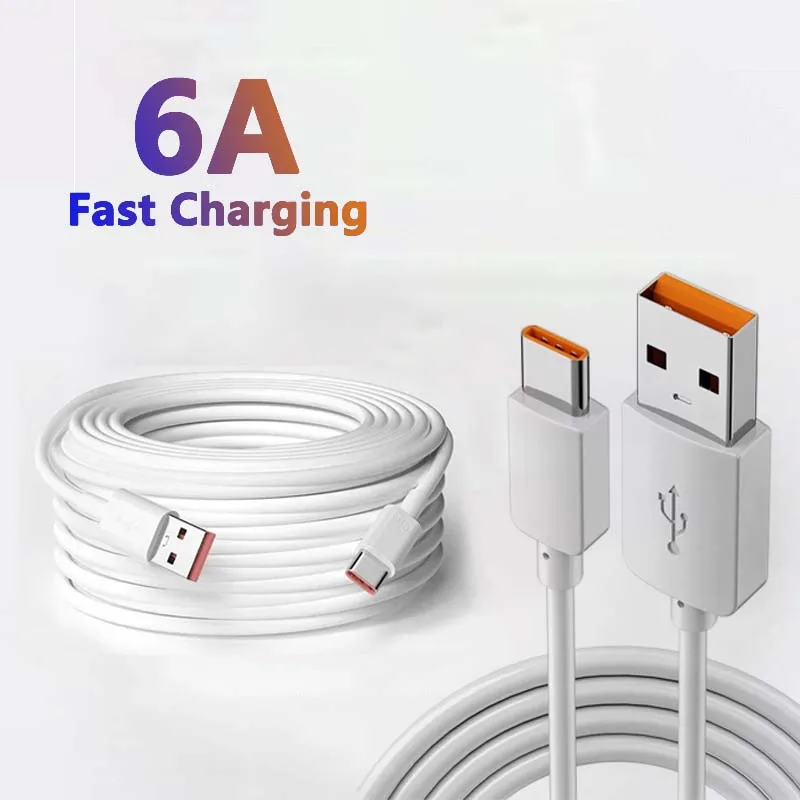 NNBILI 3 m/5 m/14 m extra langes Typ-C-Ladekabel, Verlängerung, Ladegerät, Kabel für Samsung Xiaomi Huawei, Handy-Datenkabel