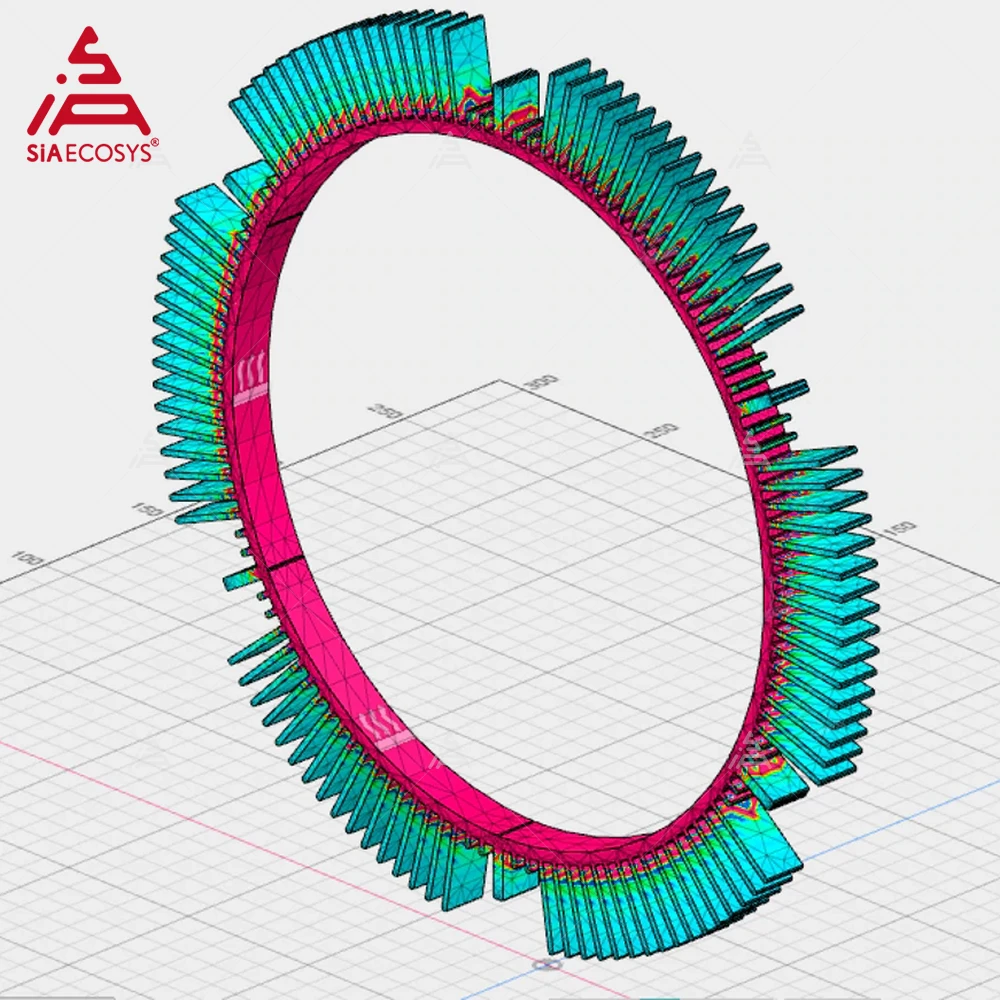 QS 205 3000W V3 Electric Spoke Hub Motor Heat Stinks From SIAECOSYS