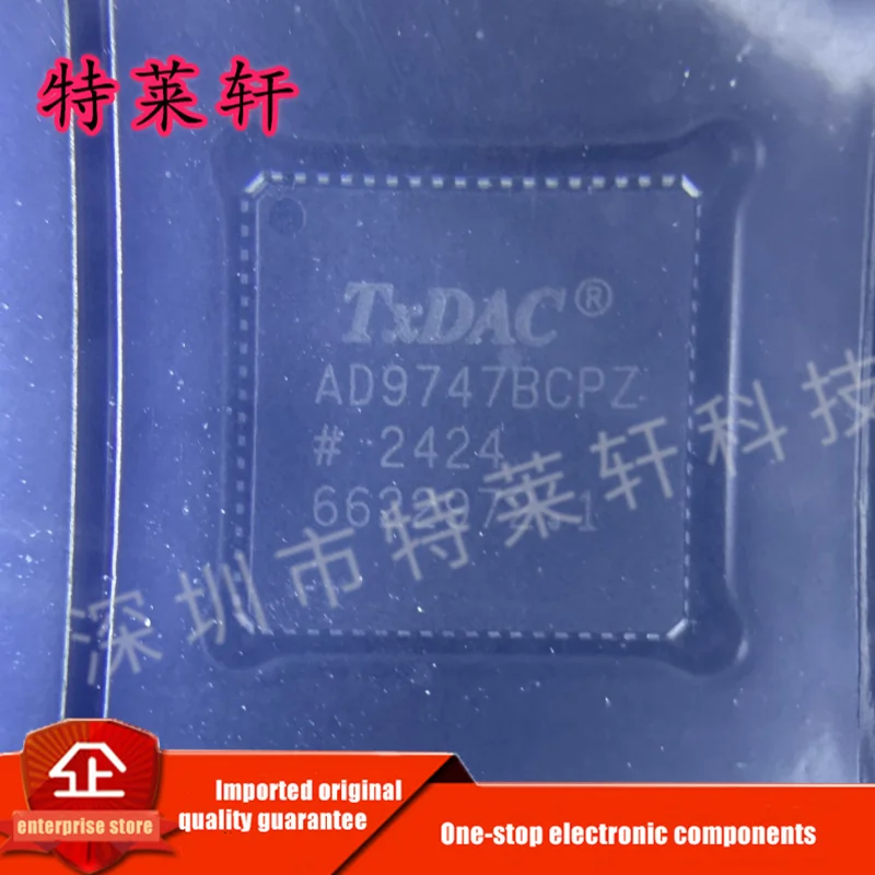 novo-original-ad9747bcpzrl-ad9747bcpz-ad9747-lfcsp72-conversor-chip-ic