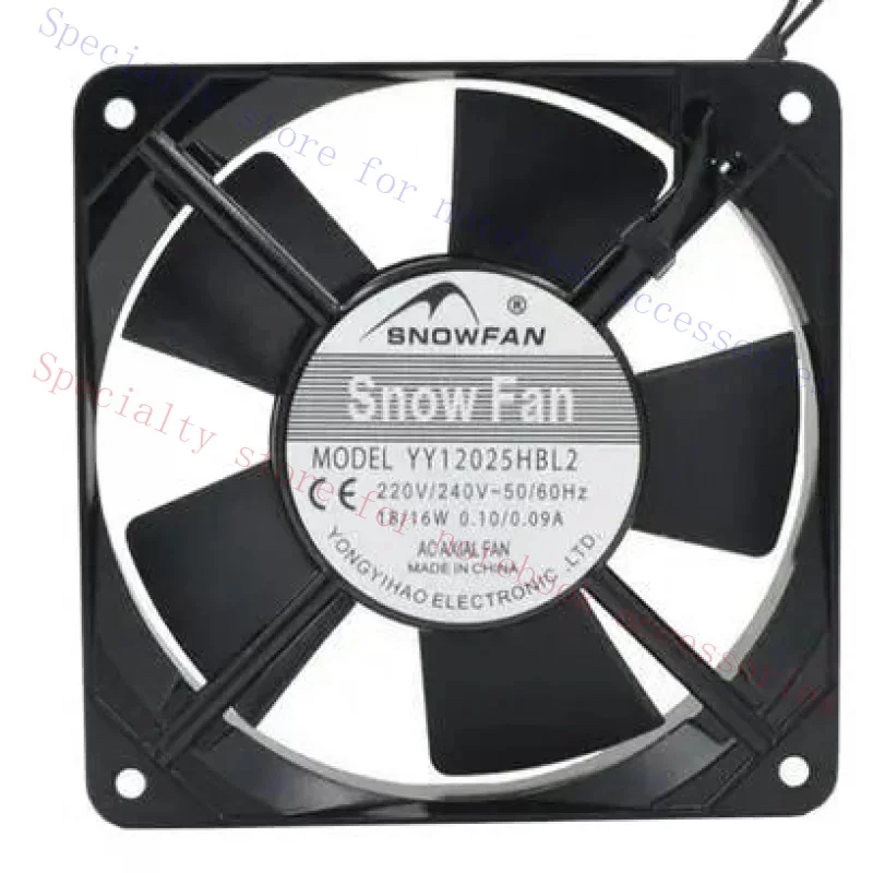 AAA+ YY12025HBL2 AC 220V 120*120*25 Double Ball Bearing Cooling Fan