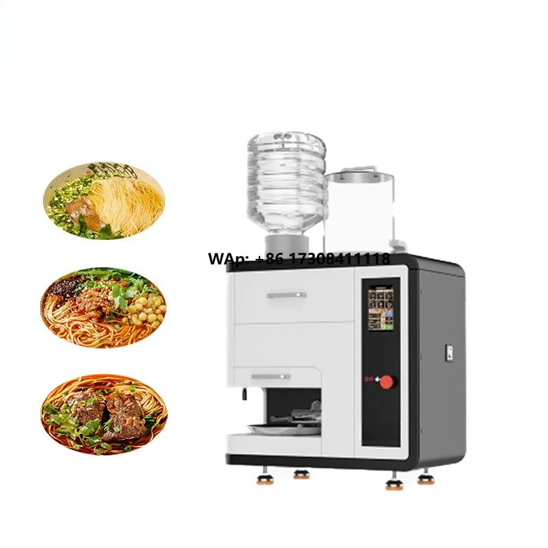 Commercial All-in-One Automatic Intelligent Noodle Machine 220V Multi-Functional Knead Dough Pulled Noodles Motor Core Component