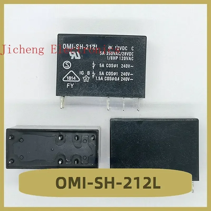

OMI-SH-212L Relay 12V 8-pin Brand New