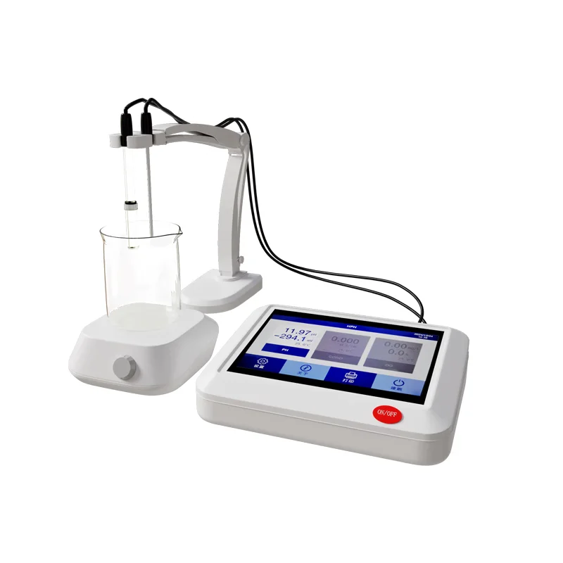 Laboratory large screen digital display pH value conductivity temperature dissolved oxygen water quality testing instrument