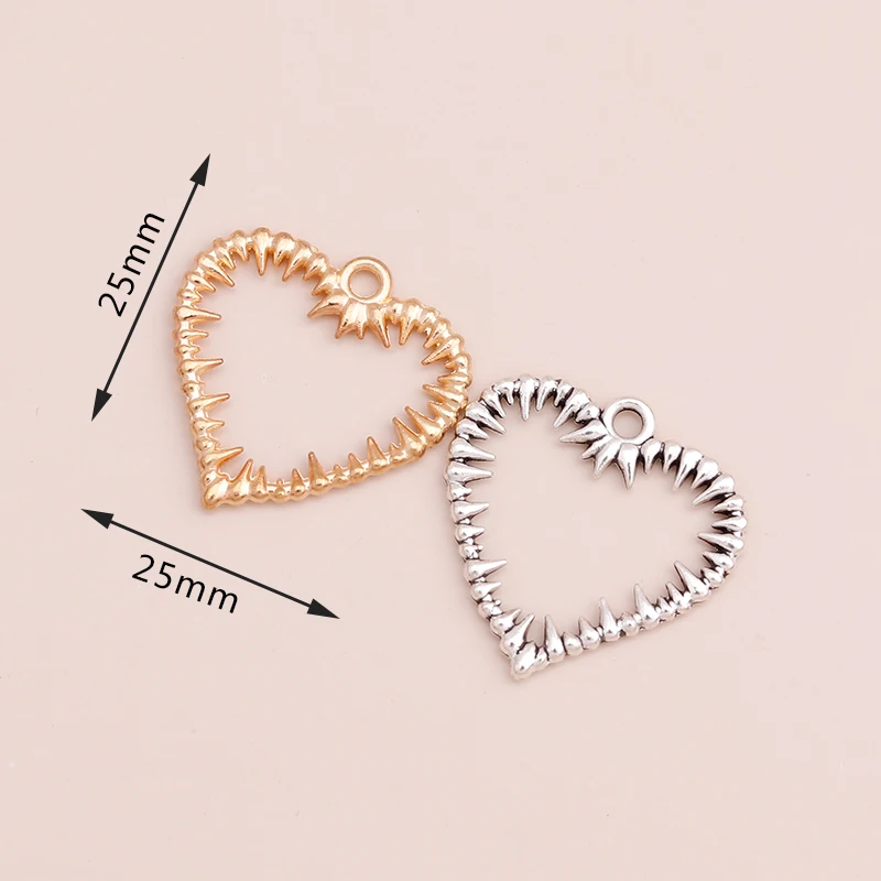 Leslie 20 Stück 16*13mm Legierung Hohle Elefanten-Anhänger Indische Tier-Charms für Armband Halskette DIY Schmuckherstellung Zubehör – Detail 11