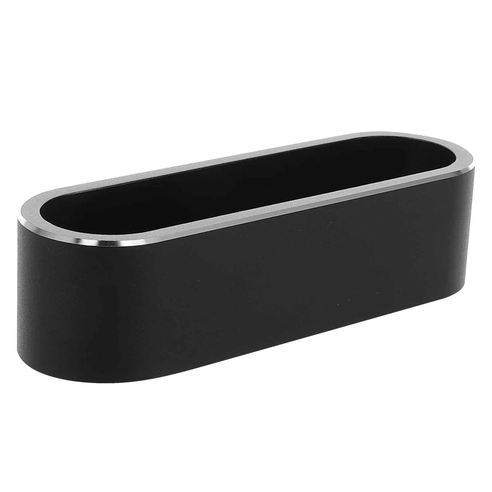 سبائك الألومنيوم حامل بطاقة الأعمال سعة كبيرة فتحة دقيقة مقاومة للخدش منظم سطح المكتب بطاقات متعددة معدنية #2