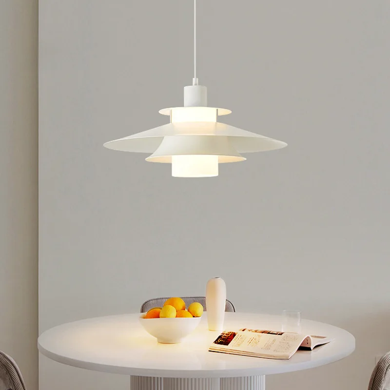 Nordic Creative Pendant Light  Restaurant Bar Homestay Multi Layer UFO Chandelier Modern Simple Personalized Lighting Fixtures