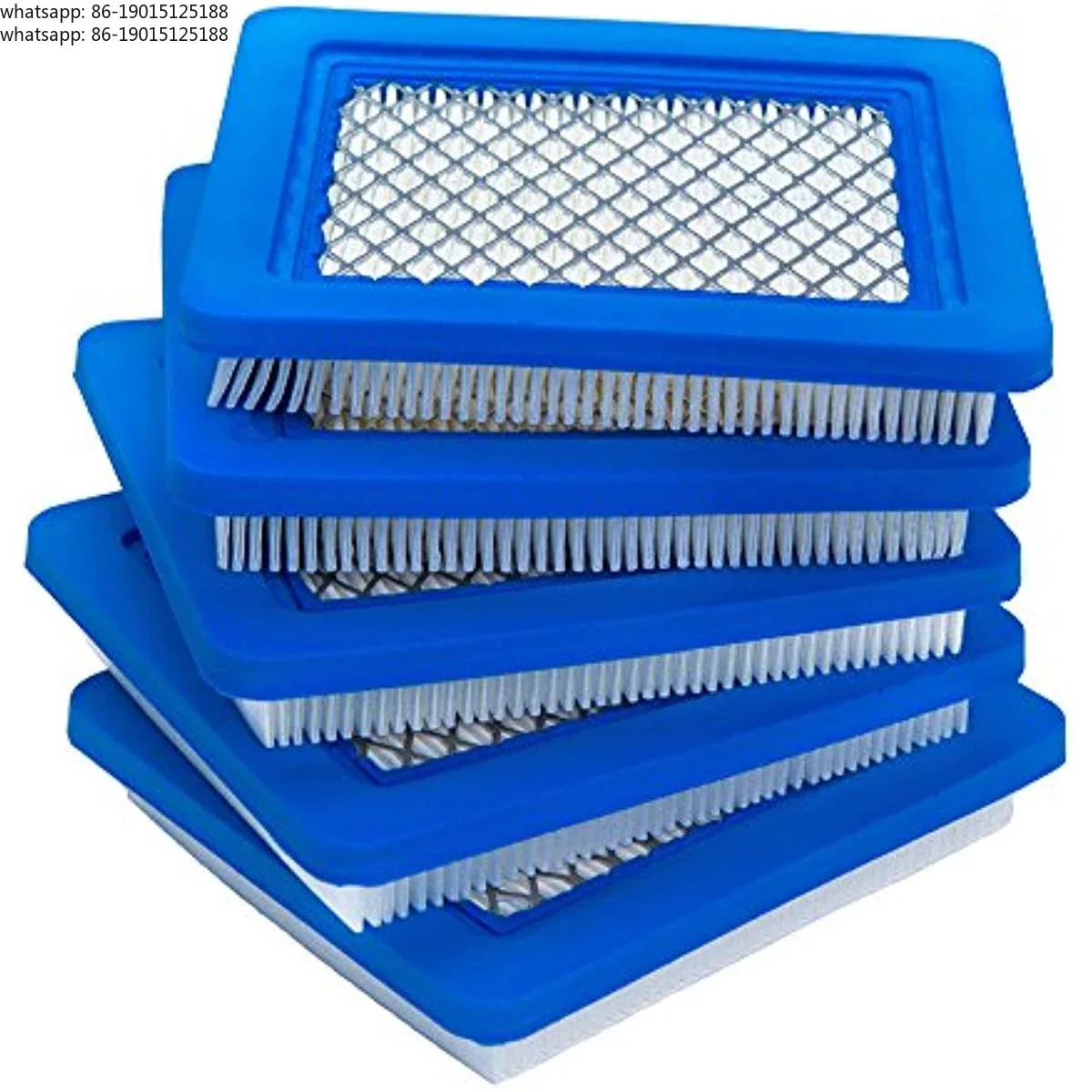 5 491588 air filters, suitable for 491588 Toro 20332 Craftsman 3364 lawn mower O20 20 square filter element