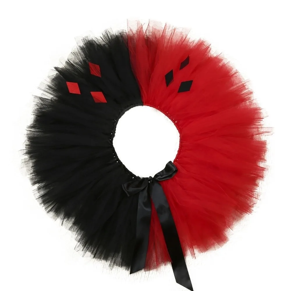 Vestido de tutú de Ballet ultracorto y esponjoso para niña, faldas de Ballet con lazo y payaso para niño, traje de baile de arcoíris, vestido de Cosplay de Lolita para Navidad