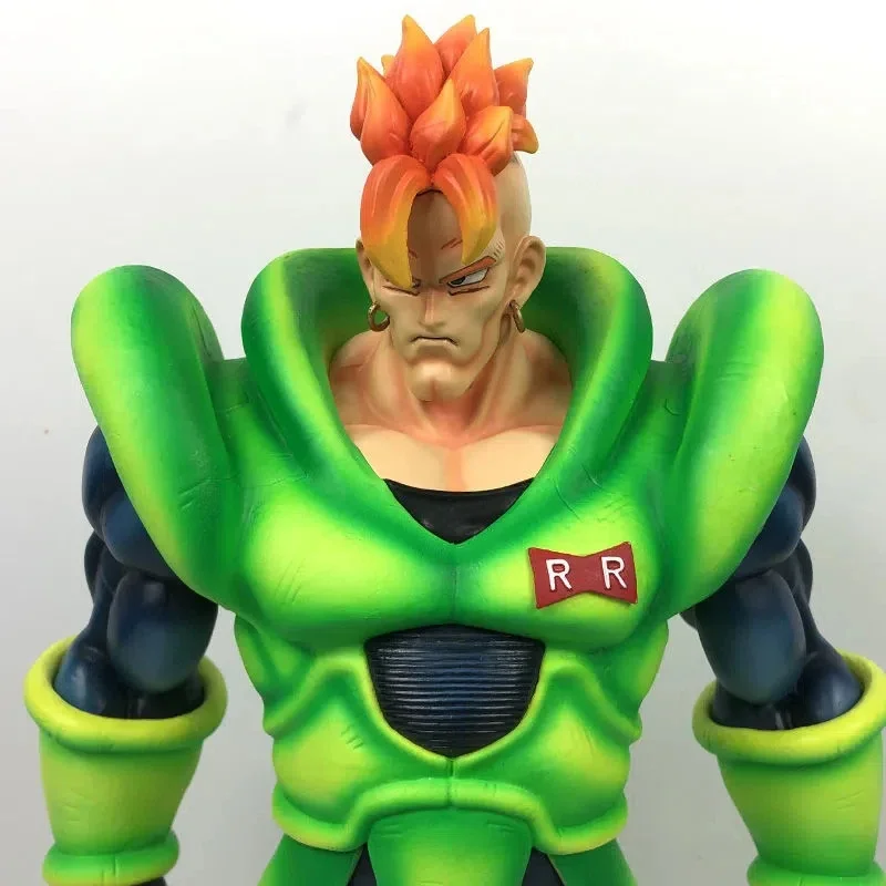Anime Dragon Ball Lchiban Figura de ação ANDROID # 16 Estátua 41cm PVC Coleção Móvel Boneca Super Saiyan Gk Estatueta Modelo Brinquedos