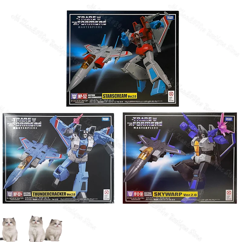 

In Stock Transformed Toys MP-52 MP52 Starscream G1 Deluxe Original Movie KO Version Rare MP Series Action Figure Collection Gift