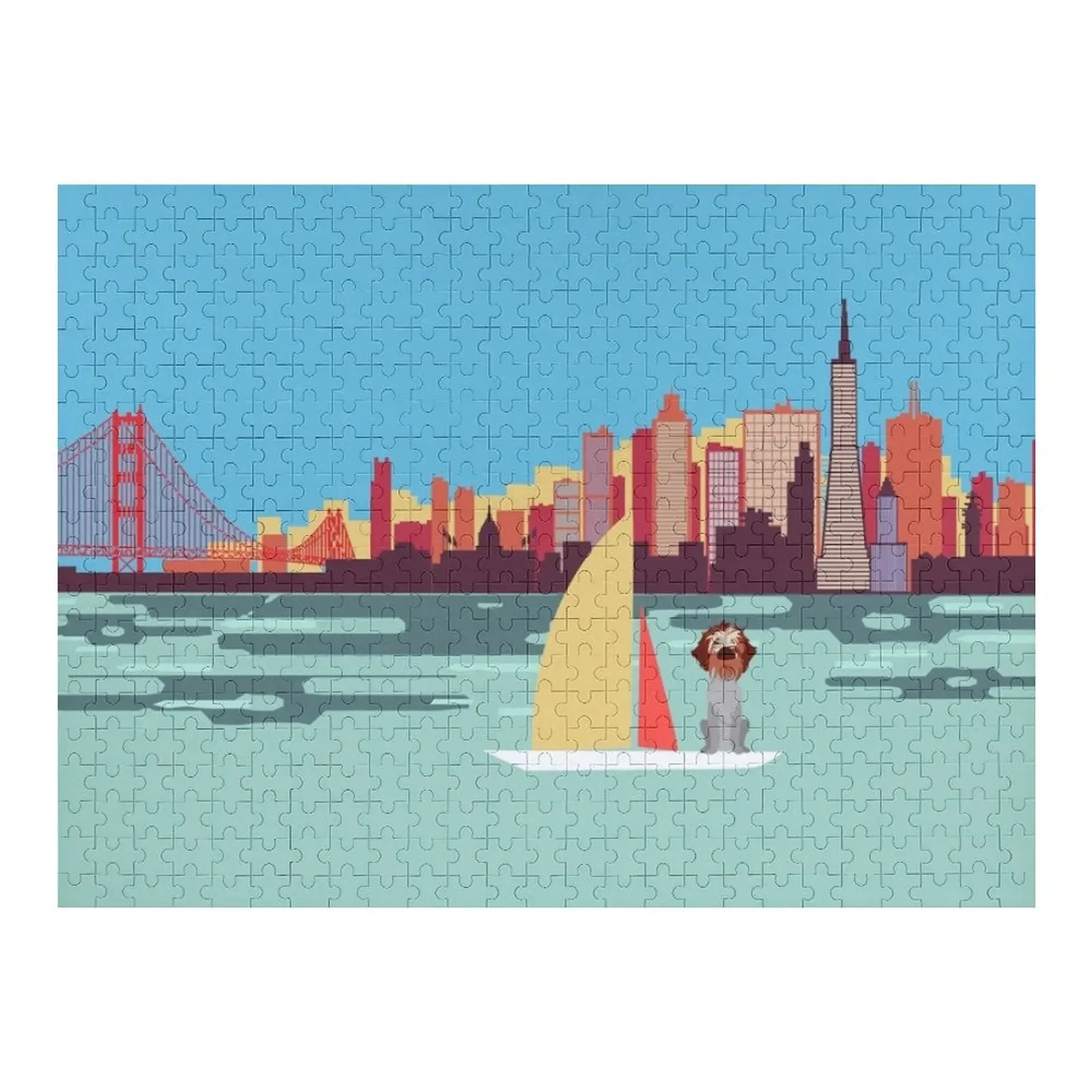

SAN FRAN GRIFF II Jigsaw Puzzle Toddler Toys Photo Personalised Custom Photo Puzzle