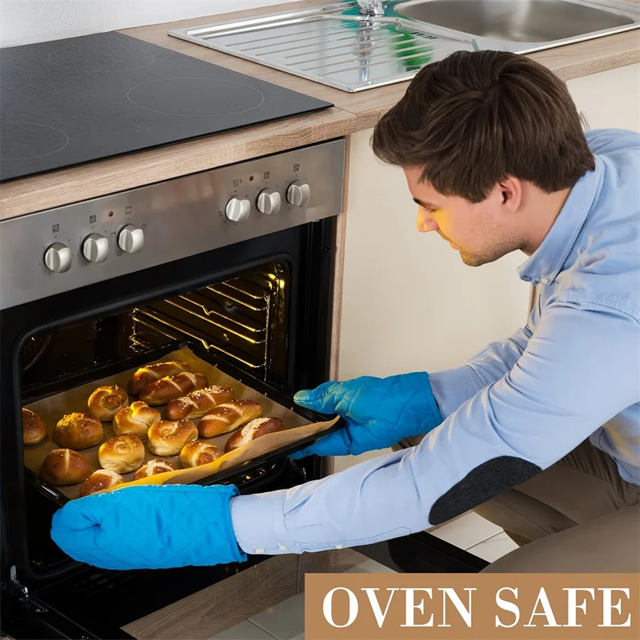 50/100 قطعة من ورق البرشمان المقطوع مسبقًا - غير لاصق للخبز والطبخ والشوي والمقلاة الهوائية وأوراق الخبز والتبخير ​    ورق الخبز