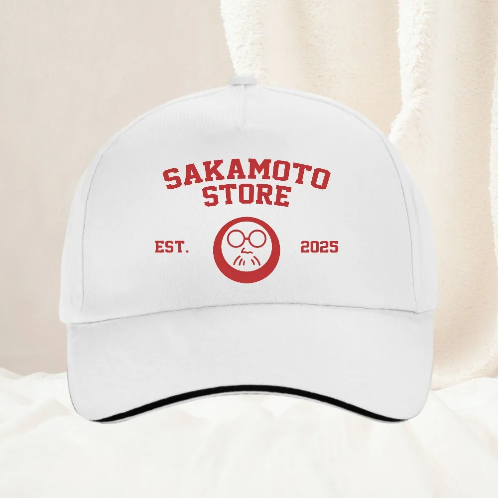 

Sakamoto Store EST Baseball Cap Cartoon Manga Sakamoto Days Printing hat Summer adjustable Unisex Snapback hat Gorras