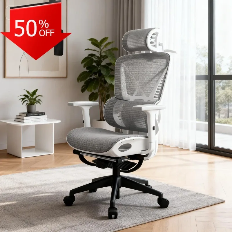 Ergonomic Office Chair Support Adjustable Backrest Angle Seat Slider Active Sitting Posture Chair Gamer Household Furniture