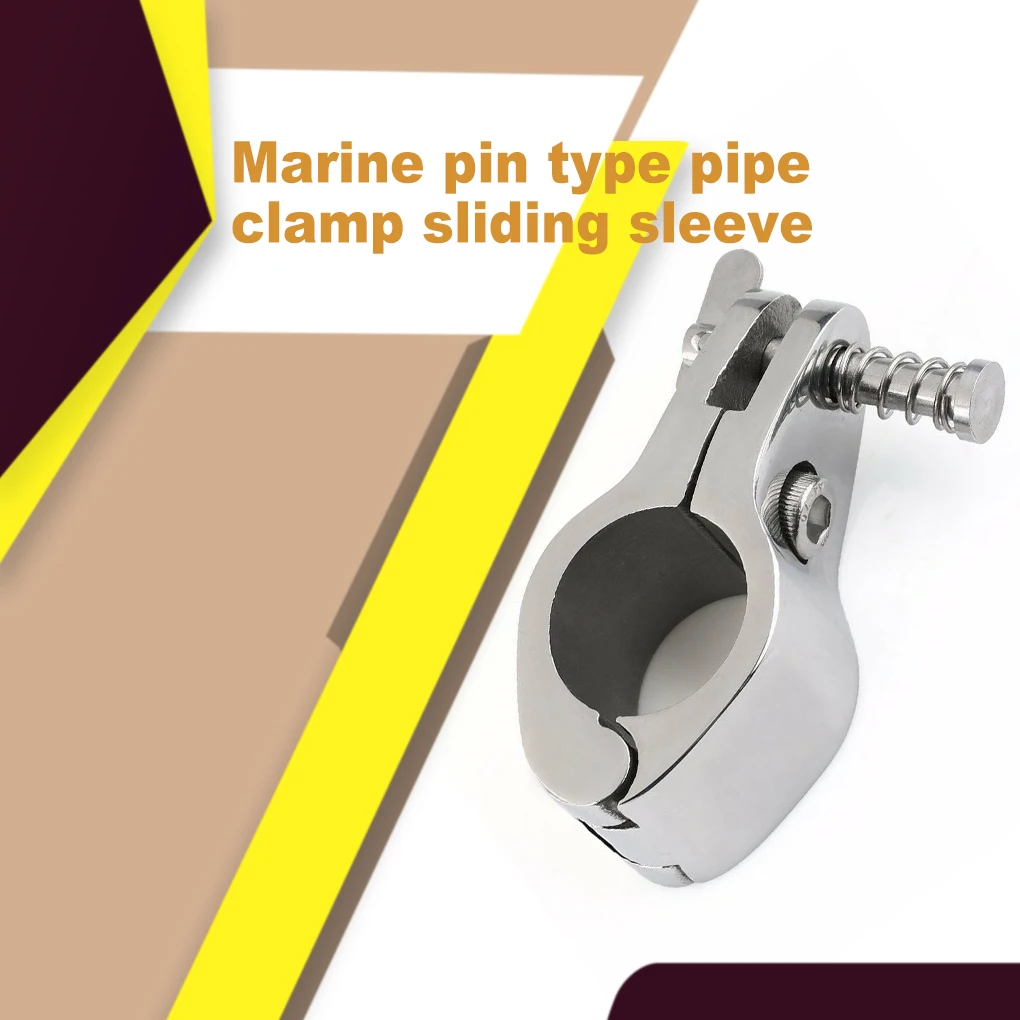 316 Stainless Steel Fitting Boat Bimini Top Hinged 25mm Jaw Slide Easy Install For Yacht Marine Hardware