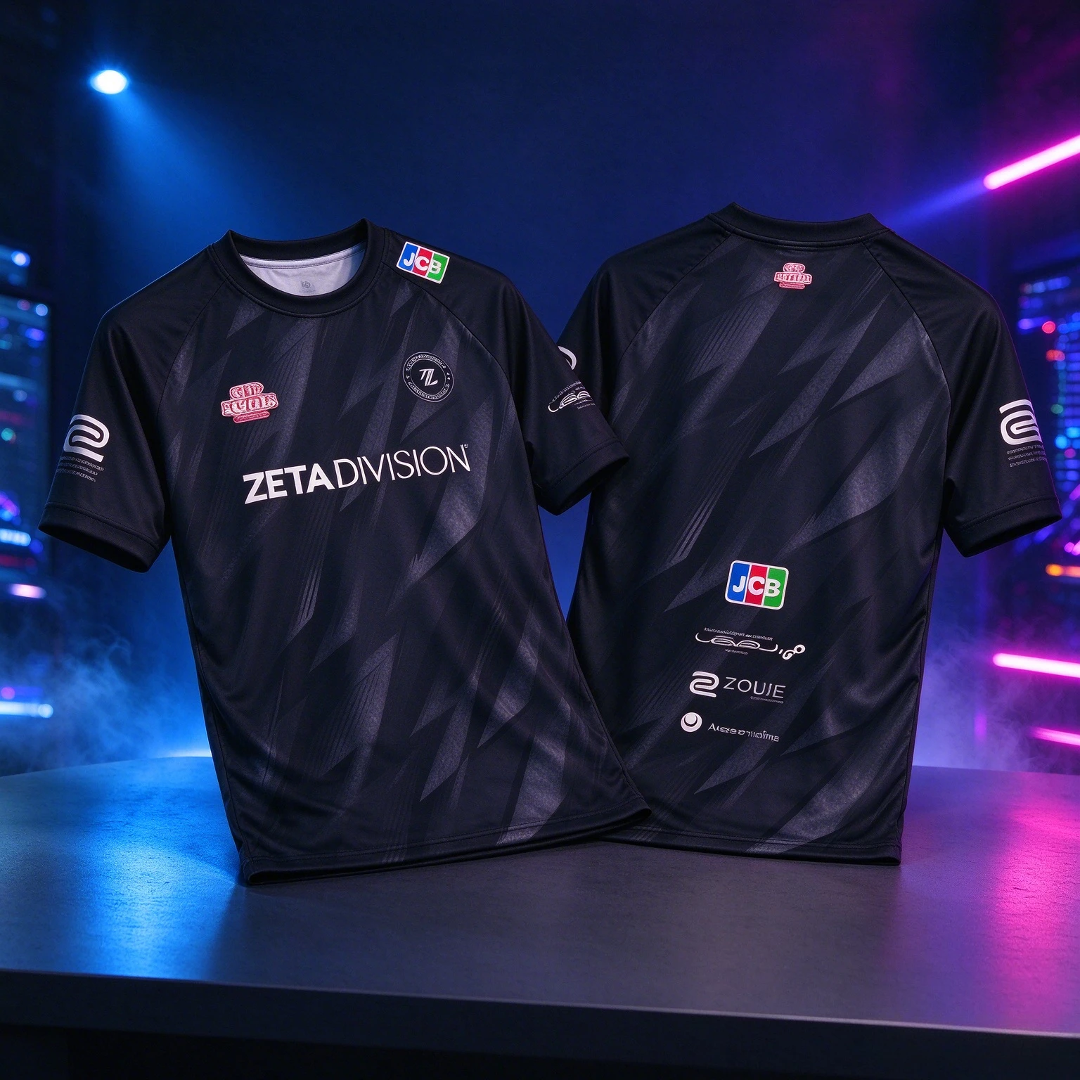 Esports Gaming Gear - قميص ZETA DIVISION للرياضات الإلكترونية للرجال،