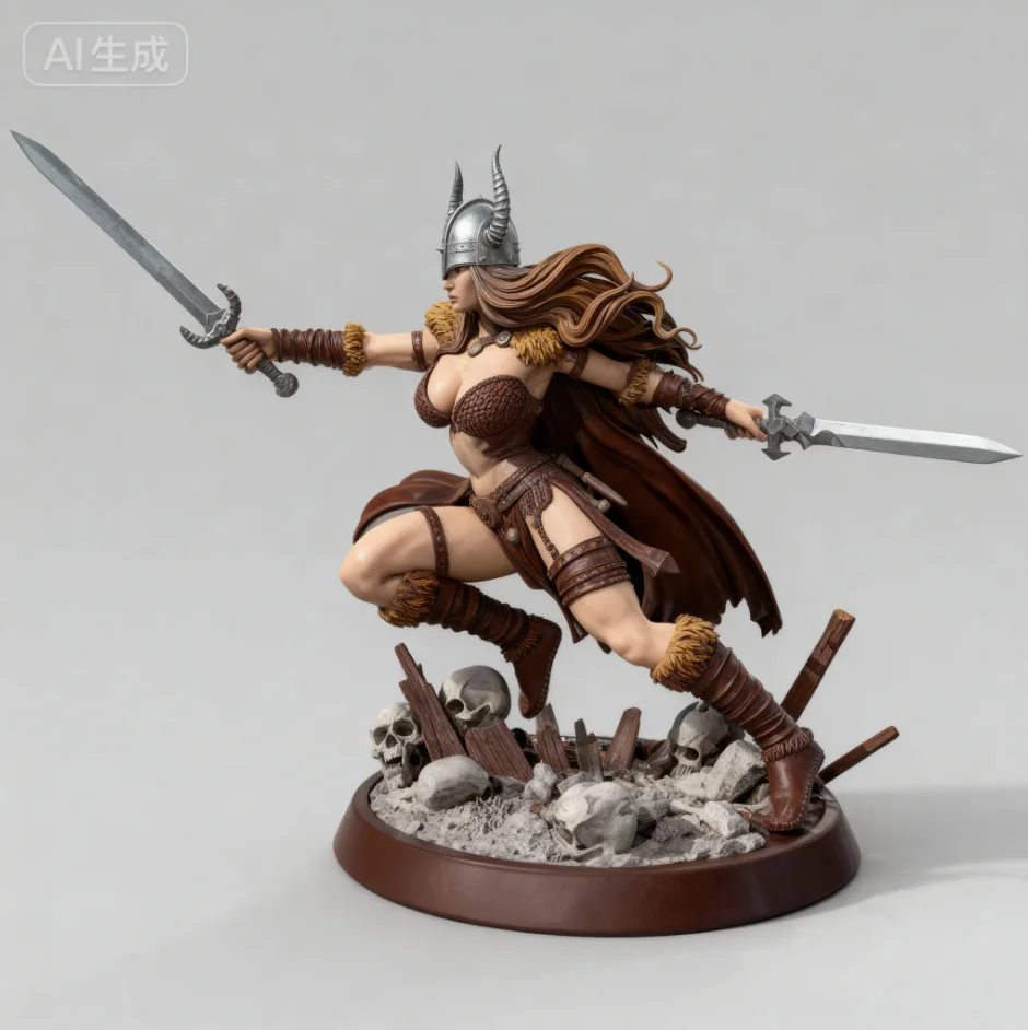 

Общая высота 55 мм 70 мм. Комплект модели из смолы для самостоятельной сборки и раскраски (3D-печать) TD-7589/3D.