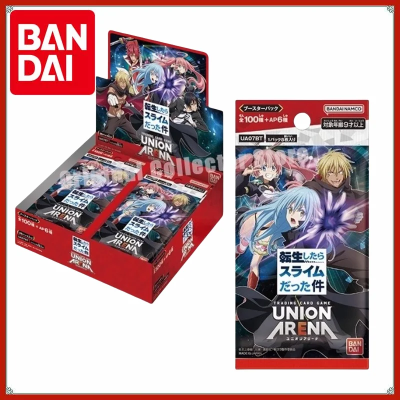 

Оригинальные карты Bandai UNION ARENA TCG, коллекционная игра The Realm of Fighting, японский возрождение UA07BT для Slime Vol.1, пополняющая сумка