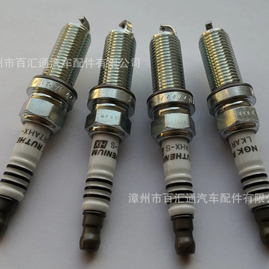 4Pcs Brand New Ruthenium Spark Plug LKAR7AHX-S 92274