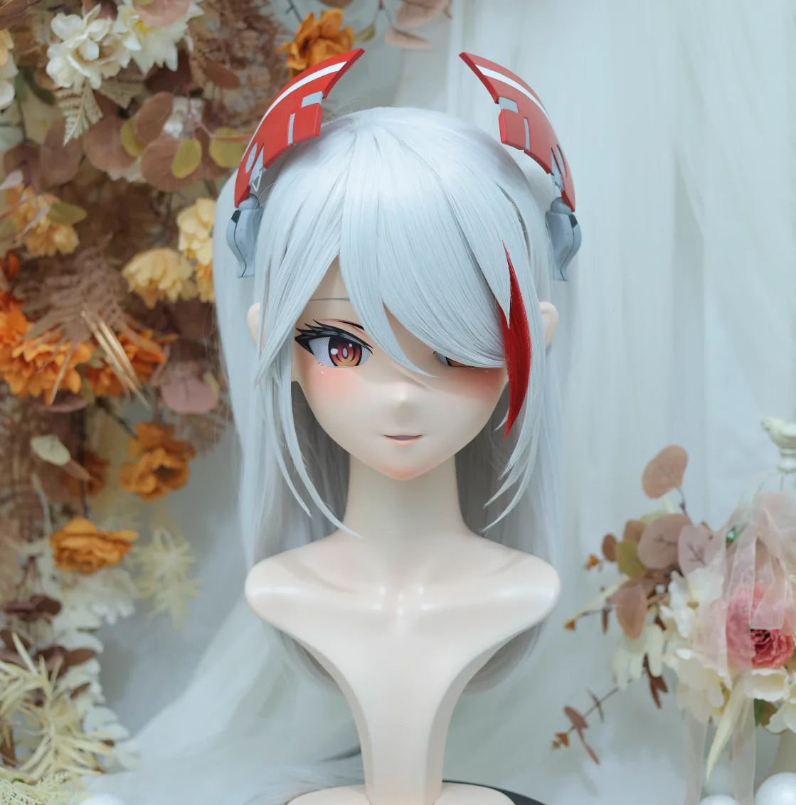 

(NFD-19-20)Customize Full Head With Lock Crossdress Doll Female/Girl Japanese Anime Cartoon Character Kig Cosplay Kigurumi Mask