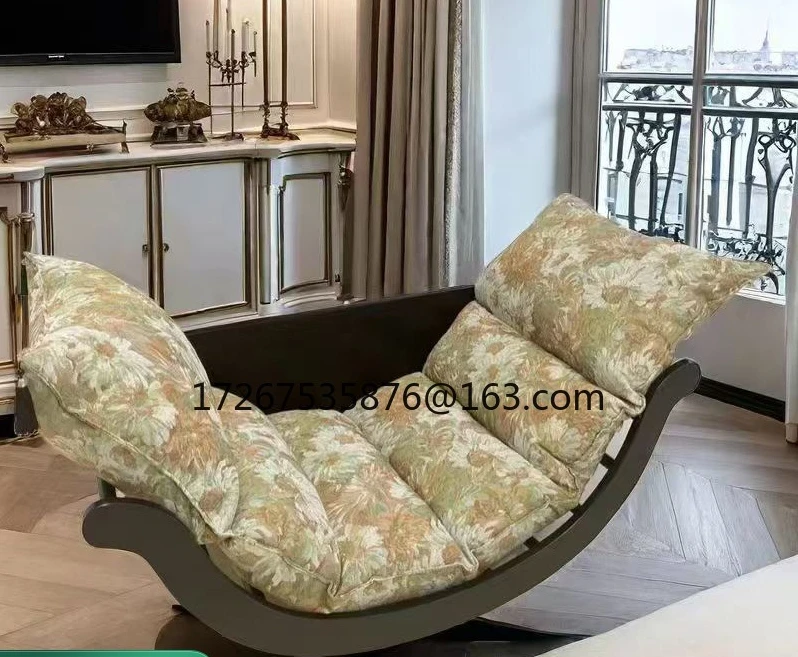 

Banana boat rocking chair lazy sofa home recliner living room balcony retro design casual rocking chair