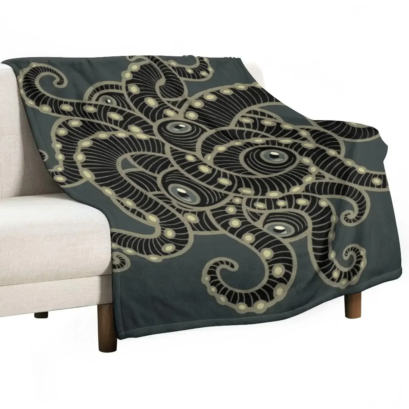 

Cthulhu Lifestyle Throw Blanket bed plaid Decorative Sofa Quilt Hairy Blankets