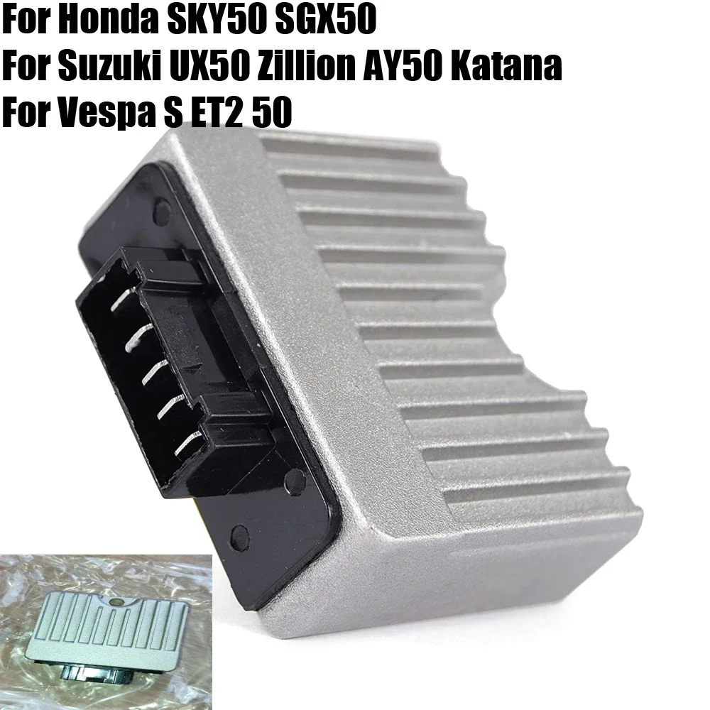 Regulator Rectifier For Honda SKY50 SGX50 Suzuki UX50 Zillion AY50 Katana For Vespa S 50 4T 4V ET2 50 Iniezione 31600-GCG-840