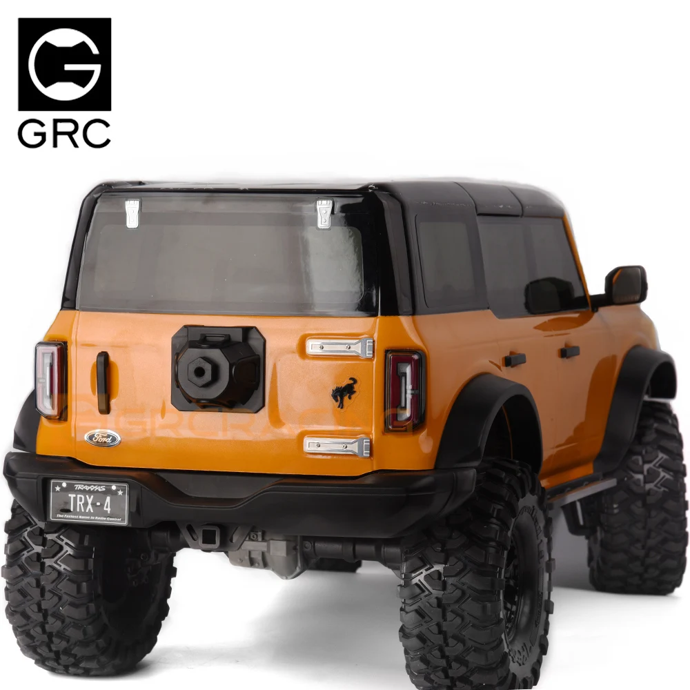 For Grc Trax Trx4 92076-4 Bronco Stainless Steel Hinge Decoration Sheet/metal Door Hinge 1/10 Simulation Climbing Car Parts