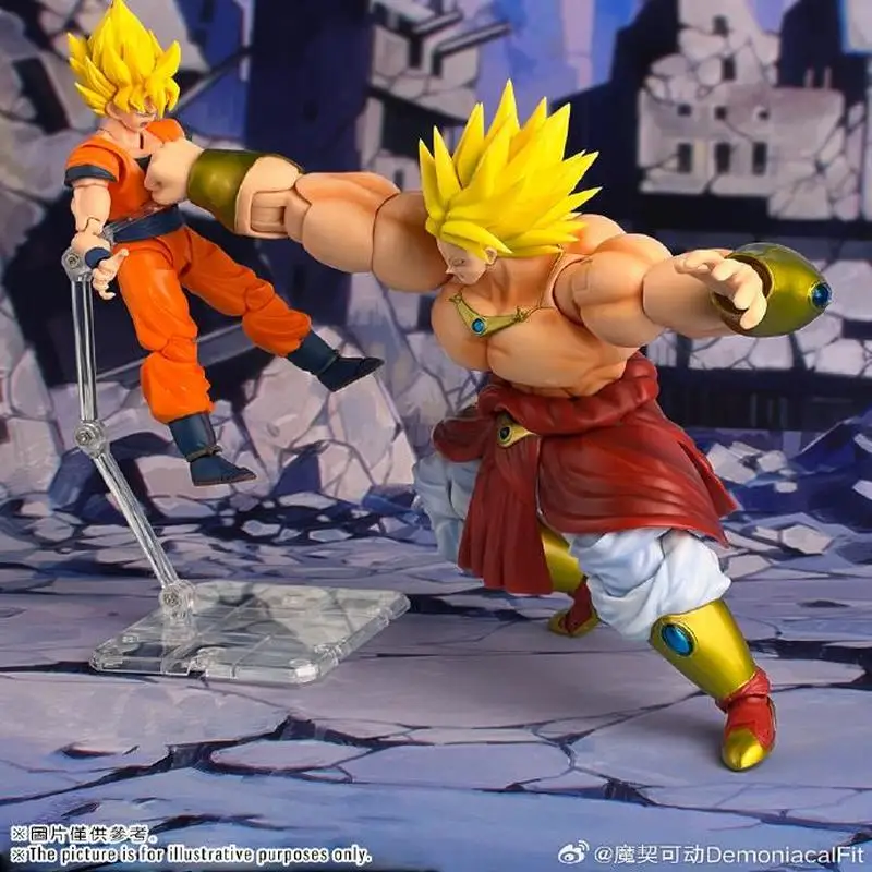 

2025 Dragon Ball Broly Anime Figurine Gk Pvc Statue Collection Model Toy Gifts 6-Inch Movable Doll Ornamen Childrens Toys Gifts