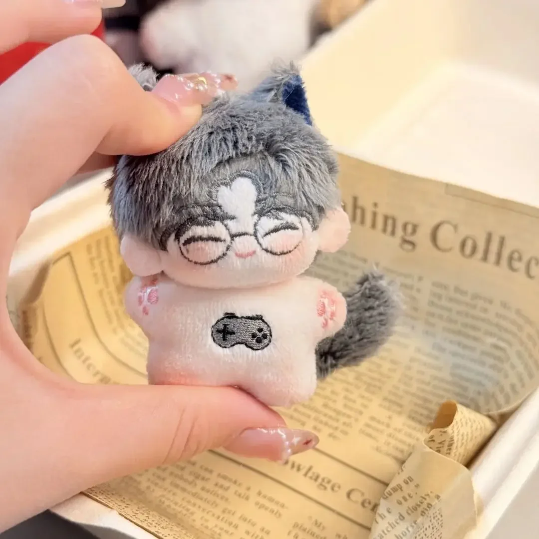 Porte-clés poupée en peluche de dessin animé Kpop Idol, joli sac à dos pendentif WONWOO JEONGHAN JUN HOSHI DINO Mingyu, Collection de cadeaux pour Fans, 5 Cm