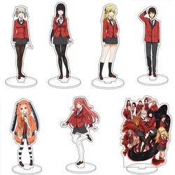 Anime Kakegurui Figure Jabami Yumeko Acrylic Stand Character Model Plate Holder Desktop Decoration Stationery Toy Collection