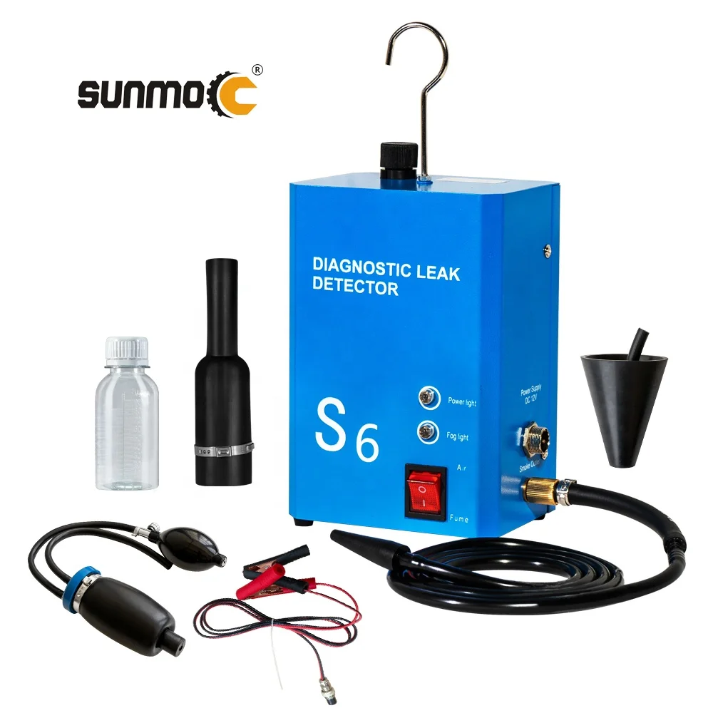 Sunmo Automobile Smoke Machine Car Pipe Smoke Leak Detector Auto Smoke Diagnostic Machine for All Vehicle