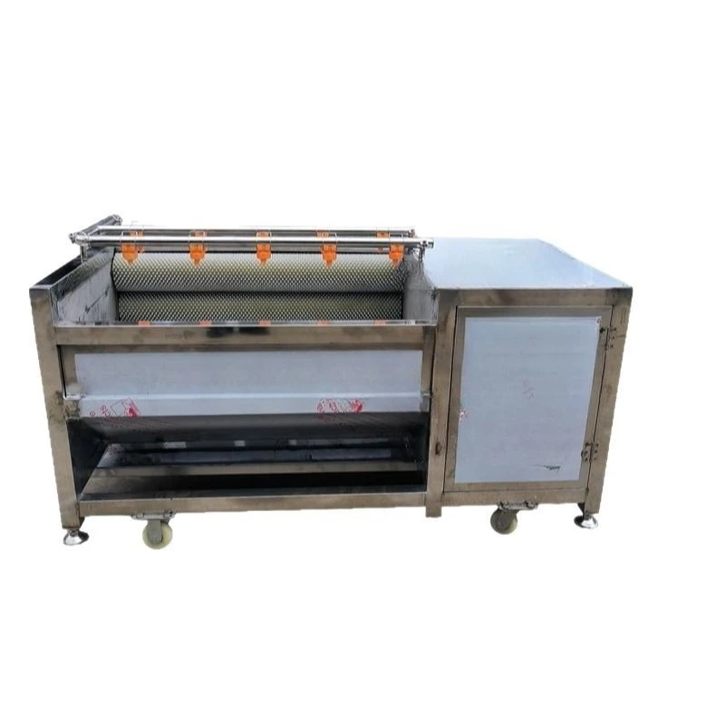 

Commercial horseshoe cleaning machine, peanut roller cleaning equipment