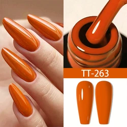 TARTU 8ml Gel Nail Polish Burgundy red brown orange Nail Art Soak Off UV/LED Manicure Beautylux Vernis Semi Permanent Esmalte