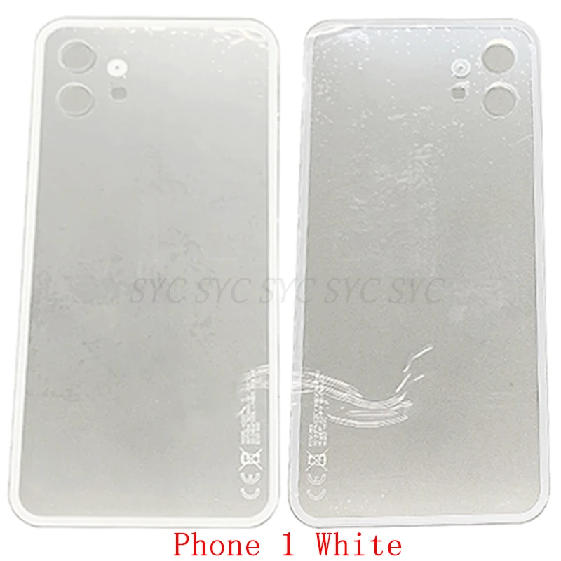 Back Cover Rear Door Housing Case For Nothing Phone 1/2 Battery Cover with Logo Repair Parts